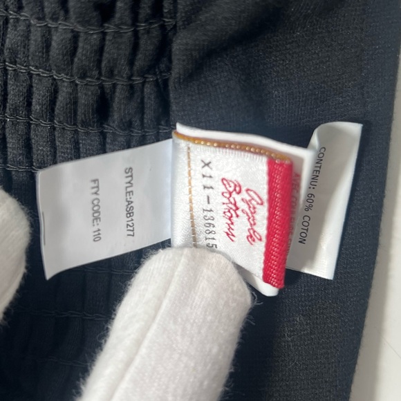 Apple Bottoms Y2K Black Ribbed Knit Bandeau Cutout Halter Crop Top Tube Top - Picture 11 of 11